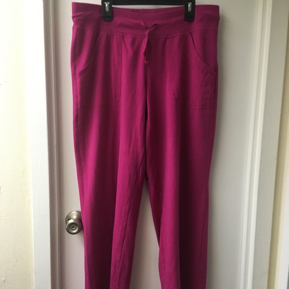 Danskin Pink Pants with pockets sz Medium Petite